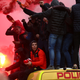 Illustration for article titled Liverpool Fans Get Rowdy, Hop On Police Vans